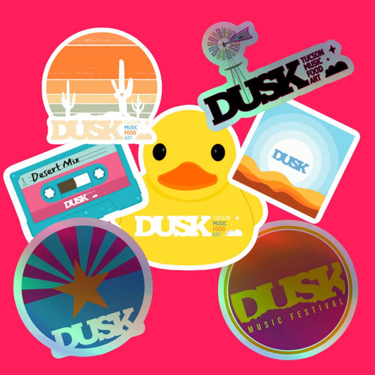 DUSK Music Festival Sticker Pack