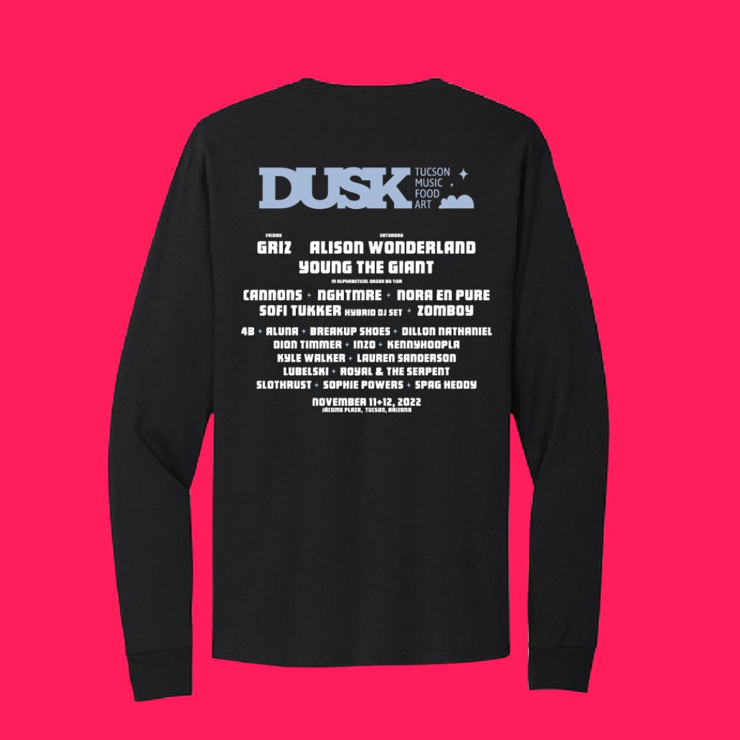 DUSK '22 Journey - Long Sleeve Festival Shirt