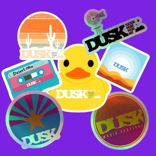 DUSK Music Festival Sticker Pack