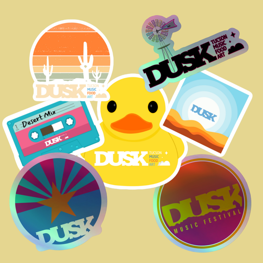 DUSK Music Festival Sticker Pack
