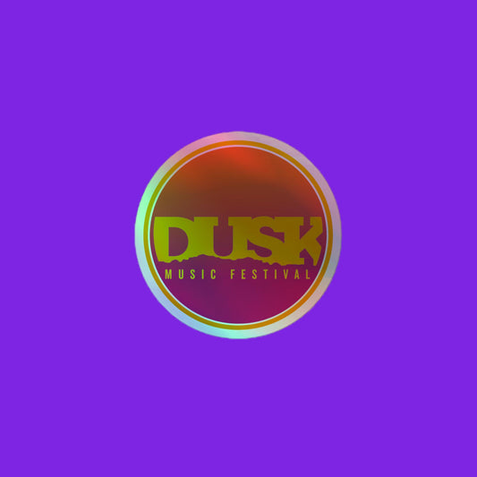 DUSK OG Logo - Holographic Sticker