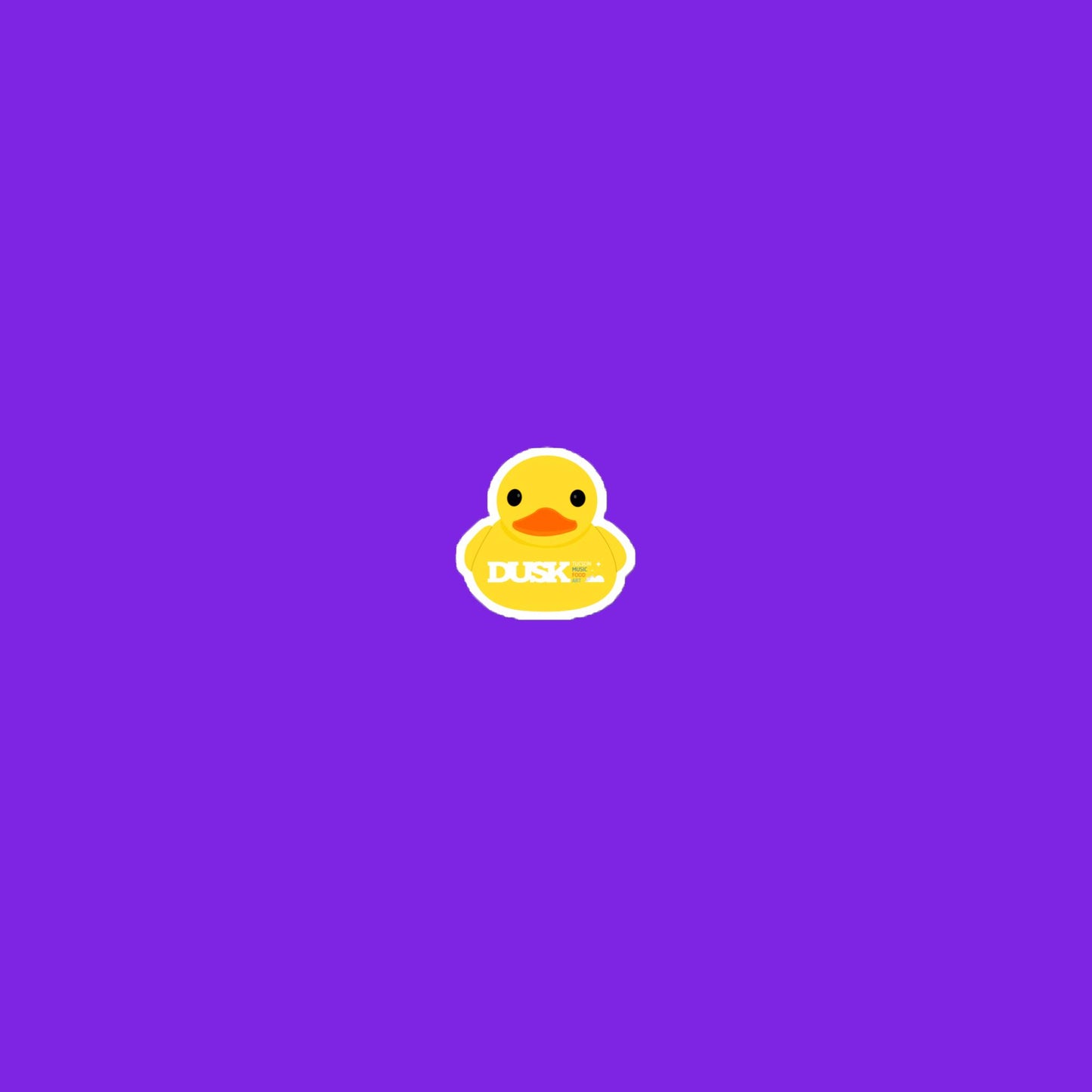 Rubber Duckie, You're the One - Bubble-free Sticker