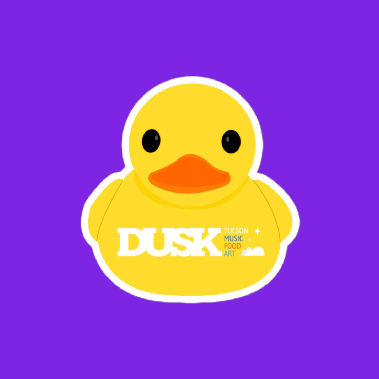 Rubber Duckie, You're the One - Bubble-free Sticker