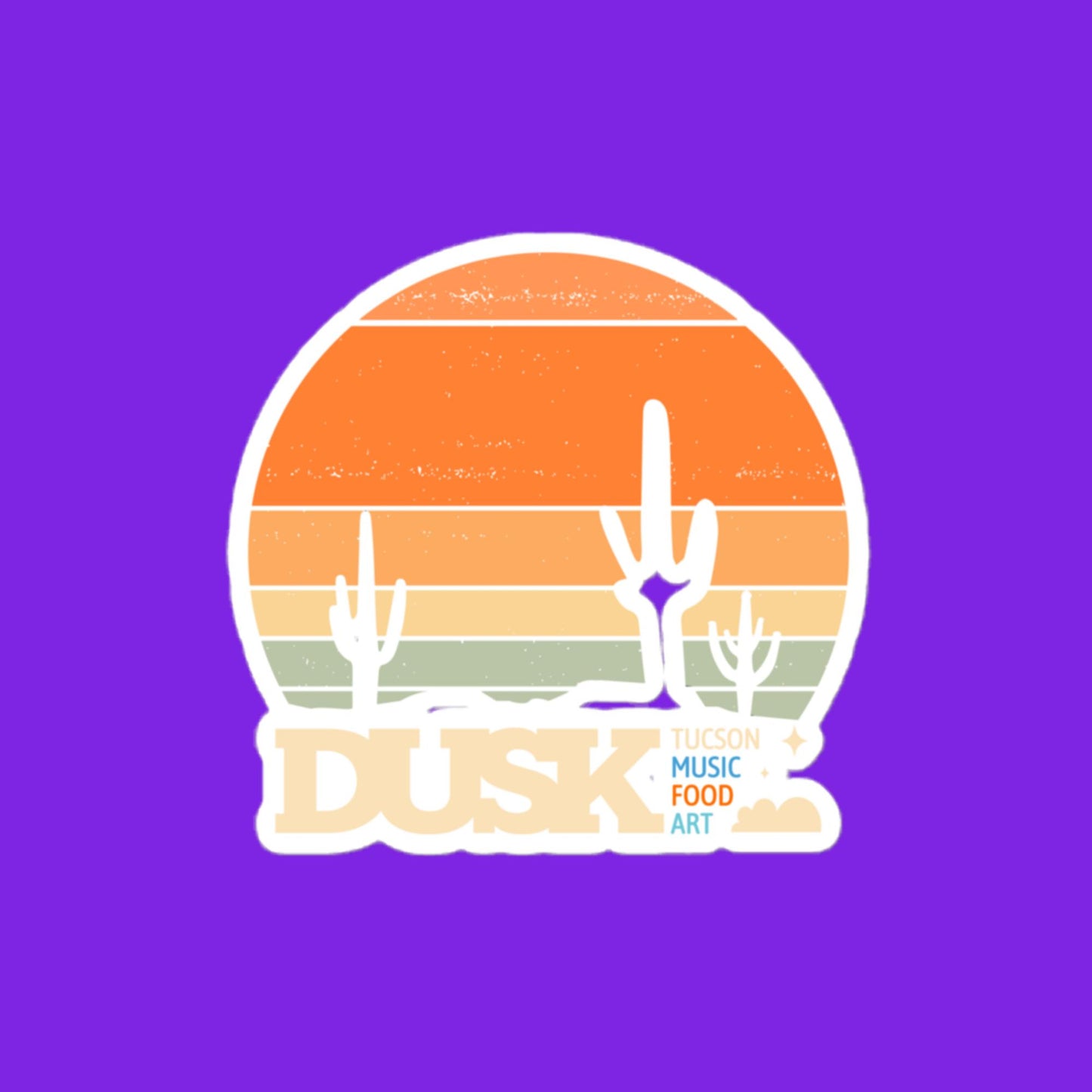 Rock the Desert - Sticker