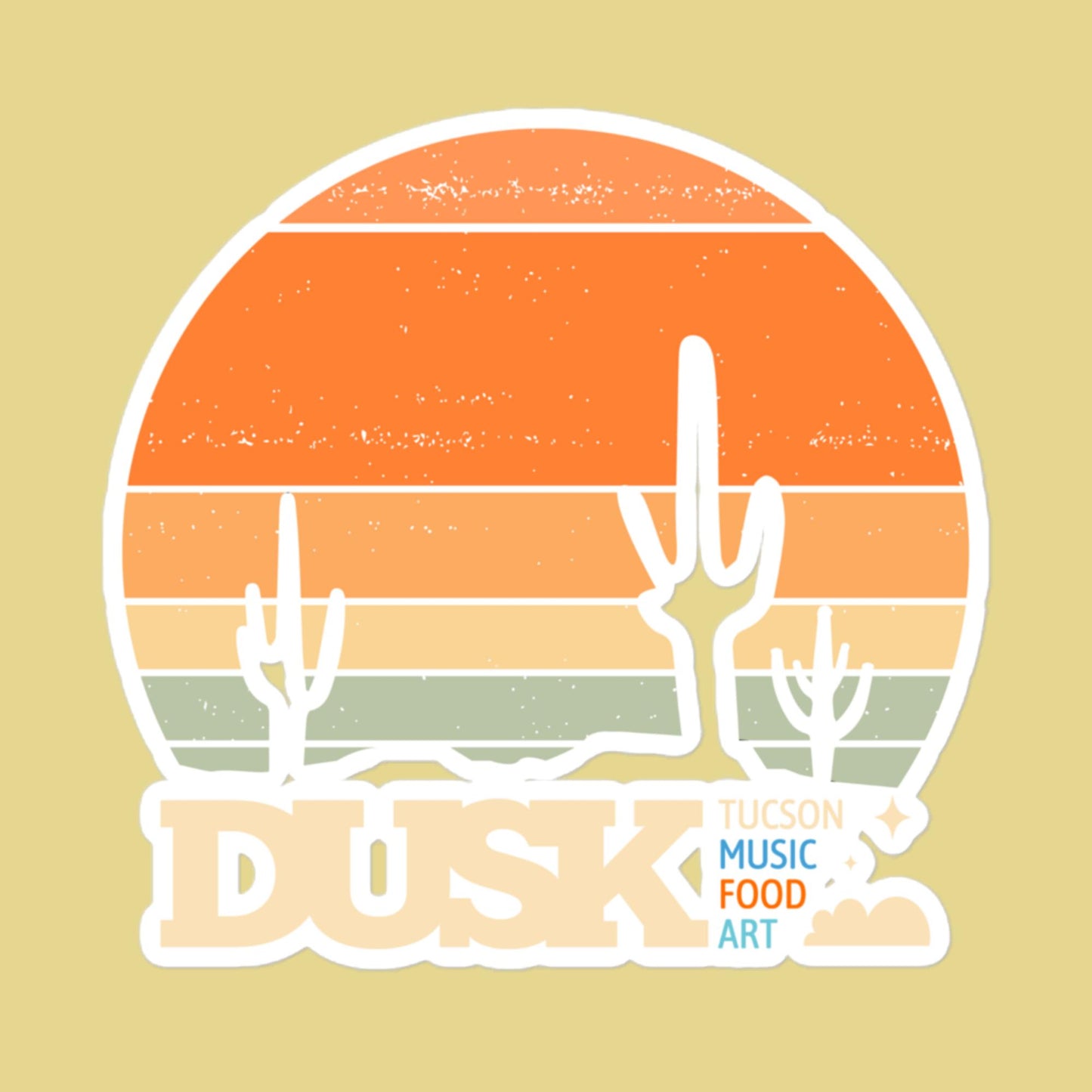 Rock the Desert - Sticker
