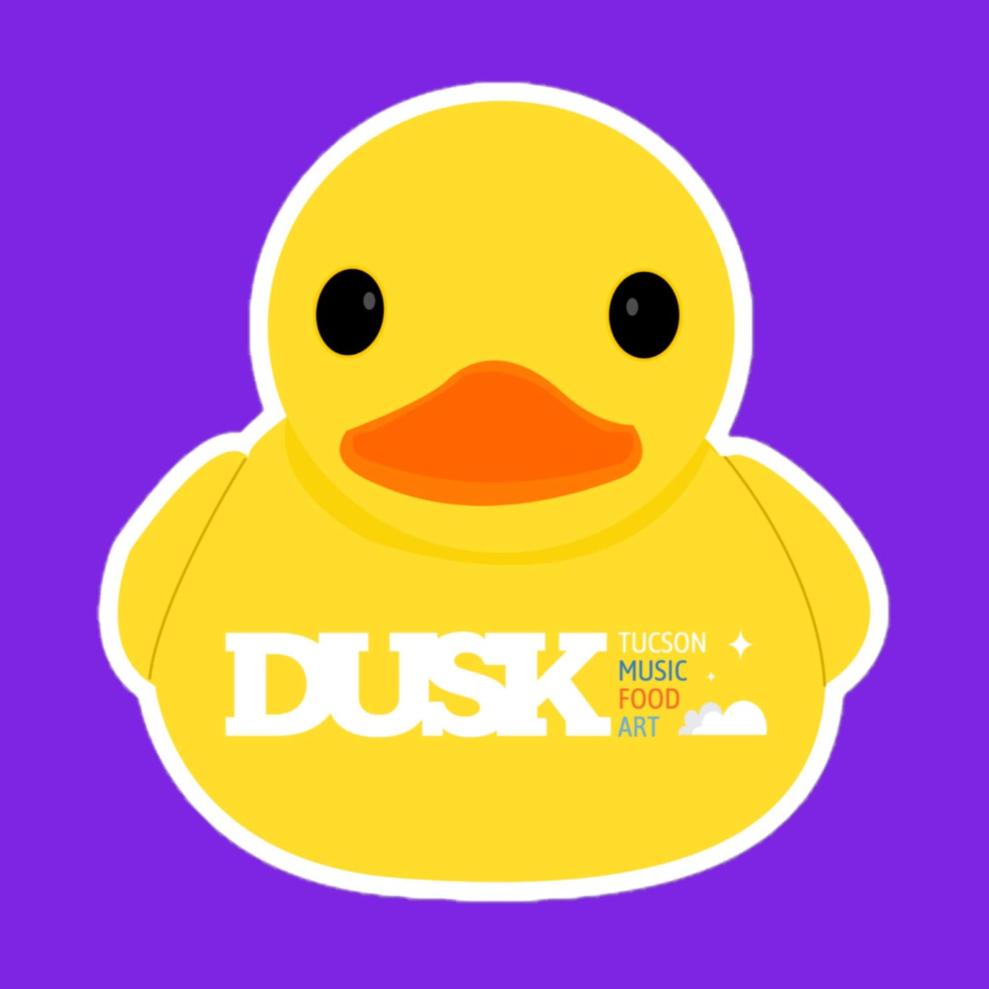 Rubber Duckie, You're the One - Bubble-free Sticker