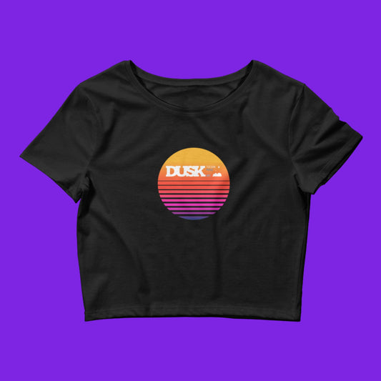 DUSK Sunset - Women's Crop Tee