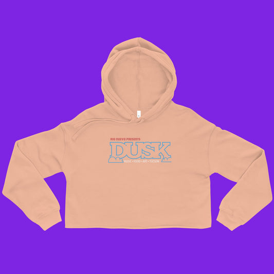 DUSK Logo - Women's Cropped Hoodie